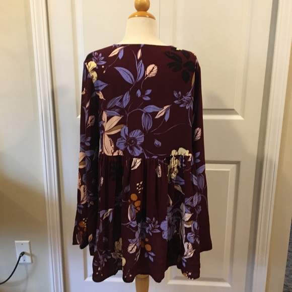 ✨Host Pick✨ NWOT Free People Floral Blouse - Picture 5 of 8